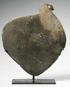 Vogelköpfige Palette, möglicherweise ein Perlhuhn, Naqada II Periode, ca. 3500-3100 v. Chr.