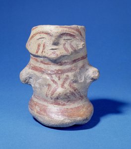 Gefäß in Menschengestalt, Hacilar, Türkei, ca. 5500 v. Chr. von Prehistoric