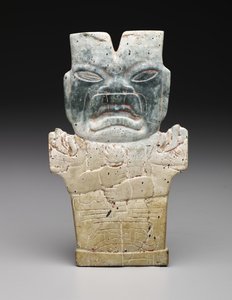 Anthropomorphe Plakette, möglicherweise die Feuerschlange, vorklassische Periode, 800-400 v. Chr. von Prehistoric Prehistoric
