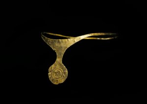 Prähistorische Kunst, Bronzezeit. Kultur von El Argar. Diadem von Caravaca oder Cehegin aus Gold von Prehistoric Prehistoric