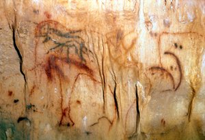 Prähistorie: ein verwundeter Mann von Prehistoric Prehistoric