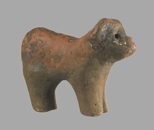 Statuette eines Hundes, 4. Jahrtausend v. Chr.