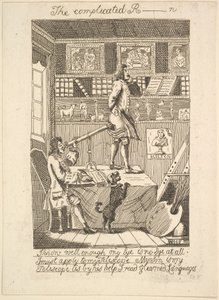 Die komplizierte R_____n, 1794 von Probably etched by Richard Livesay