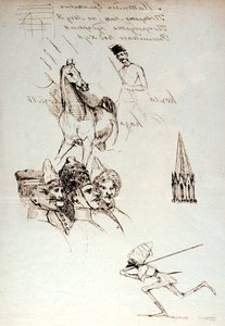 Studie von Russen, ca. 1823-1870 von Prosper Merimee