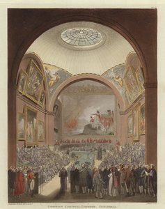 Gemeinderatssaal von Pugin and Rowlandson