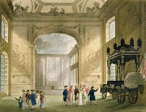 Greenwich Hospital aus Ackermanns Mikrokosmos von London von Pugin and Rowlandson