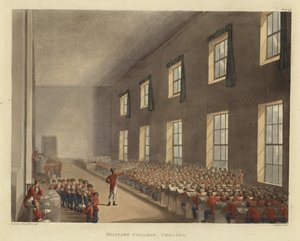 Militärakademie von Pugin and Rowlandson
