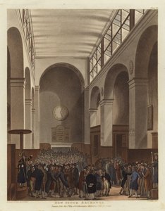Neue Börse von Pugin and Rowlandson