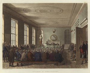 Gesellschaft für Landwirtschaft von Pugin and Rowlandson