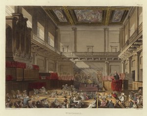 Whitehall von Pugin and Rowlandson
