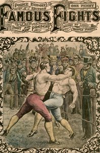 Kampf zwischen Dick Curtis und Jack Perkins, 1828, spätes 19. oder frühes 20. Jahrhundert von Pugnis
