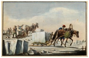 Eisspalten, 1825