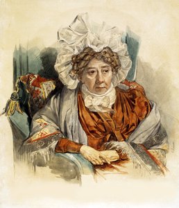 Porträt von Natalia Kirillowna Sagryaschskaja von Pyotr Fyodorovich Sokolov