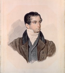 Porträt des Dichters Dmitri Venevitinov von Pyotr Fyodorovich Sokolov