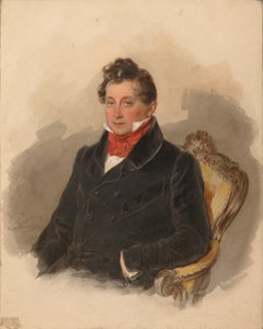 Porträt von Graf Matvey Yuryevich Vilyegorsky 1794-1866, 1840er Jahre von Pyotr Fyodorovich Sokolov