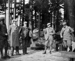 Der Herzog von Connaught und seine Jagdgesellschaft von Queen Alexandra