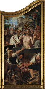 Altarbild der Zunft der Tischler von Quentin Massys or Matsys