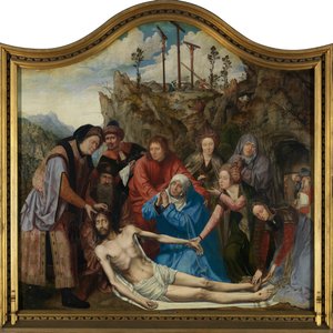 Beweinung Christi, Altarbild der Zunft der Tischler, Mittelteil