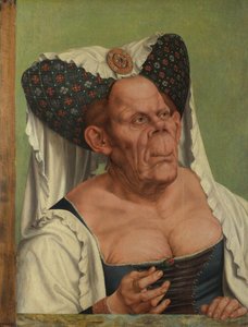 Eine alte Frau Die hässliche Herzogin, um 1513 von Quentin Massys or Metsys