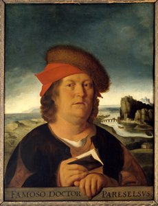 Vermutetes Porträt des Arztes Paracelsus von Quentin Massys or Metsys