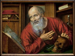 Der heilige Hieronymus in seiner Zelle