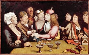 Der Ehevertrag von Quentin Massys or Metsys