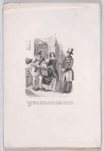 Überreste der kleinen Miseren des menschlichen Lebens, 1843 von Quichon