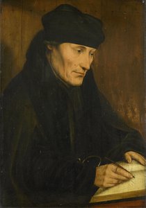 Porträt von Desiderius Erasmus von Quinten Massijs (I) (copy after)