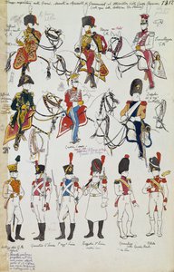 Napoleonische Truppen der Grande Armée von Quinto Cenni