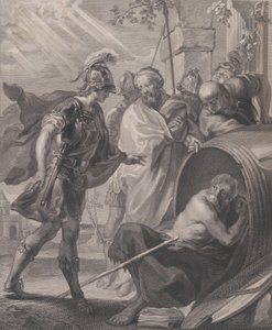 Das Treffen von Diogenes von Sinope und Alexander dem Großen von Quirin Mark