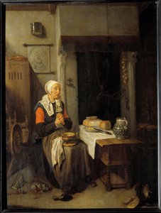 Le Bénédicité von Quiringh Gerritsz. van Brekelenkam