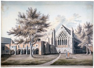 Ansicht von Ely House in Ely Place, Holborn, London von RB Godfrey
