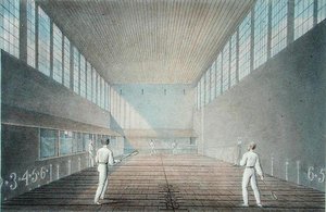 Der Real Tennis Court bei Lord