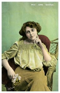 Dora Barton, britische Schauspielerin, ca. 1905-1919