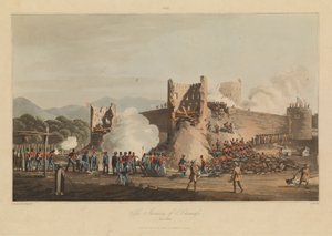 Sechzehn Ansichten von Plätzen im Persischen Golf gegen die arabischen Piraten von R. (after) Temple