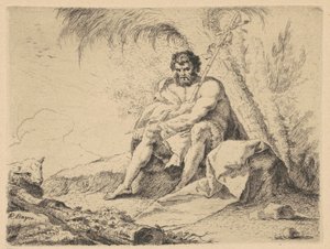 Johannes der Täufer und das Lamm