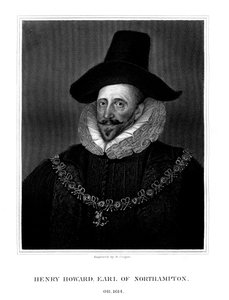 Henry Howard, 1. Earl of Northampton, 1825 von R. Cooper