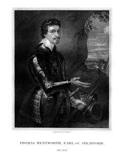 Thomas Wentworth, 1. Earl of Strafford, englischer Staatsmann, 1823