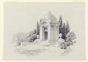 Darstellung eines Mausoleums
