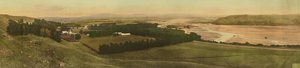 Landschaftspanorama von Neuseeland von R. P. Moore