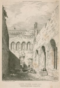 Painted Chamber, Westminster Palace, London, Blick nach Osten