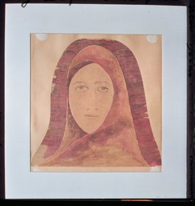 Kopf einer Frau von Rabindranath Tagore