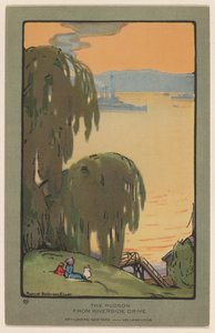 Der Hudson vom Riverside Drive