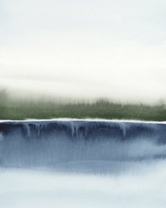 Serene abstrakte Landschaft