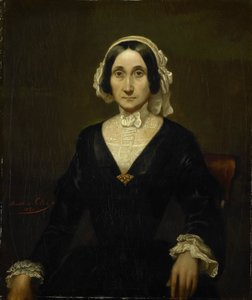 Porträt von Frau W.J.S. van Alphen, Baronin van Reede van Oudtshoorn