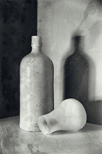 Vintage-Flasche Stillleben