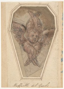 Ein Seraph-Karton für eine Stickerei, 1466-1524