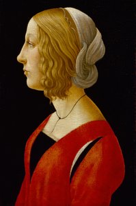 Porträt einer jungen Frau von Raffaellino del Garbo