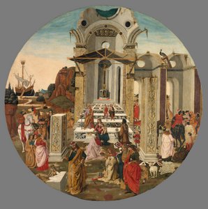 Die Anbetung der Könige von Raffaello Botticini
