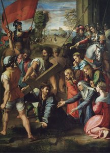 Christus trägt das Kreuz